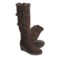 Khombu Rainbow Boots - Suede, Faux-Fur Lining (For Women) in Dark Brown