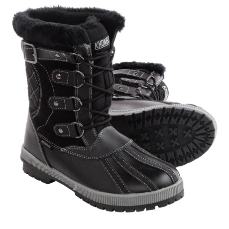 Khombu Rochelle Snow Boots Waterproof Insulated For Women
