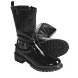 Khombu Snake Fleece-Lined Boots (For Women)