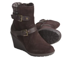 Khombu Stroll Leather Shoes - Insulated (For Women) in Dark Brown - Closeouts