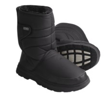 Khombu Traveler 2 Winter Boots - Waterproof, Faux-Fur Lined (For Men) in Black - Closeouts