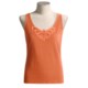 Kial Battenburg Tank Top - Stretch Cotton (For Women)