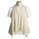 Kial Cotton-Rich Knit Vest - Reversible (For Women)