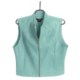 Kial Faux Suede Vest - Zip Front (For Women)