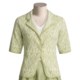 Kial Ikat Knit Blazer - Cotton-Rich, Short Sleeve (For Women)