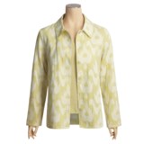 Kial Ikat Shirt Jacket - Cotton (For Women)