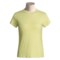 Kial Perfect Cotton T-Shirt - Short Sleeve (For Women) in Sage