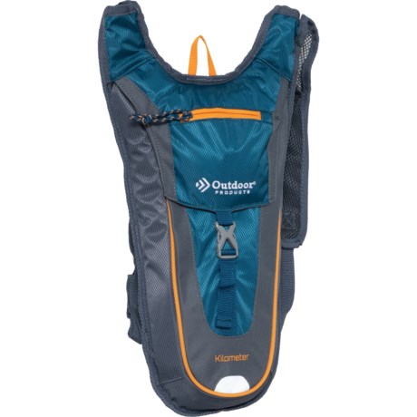 Outdoor Products Kilometer Hydration Backpack - 68 oz. Reservoir - TEAL/GRAY ( )