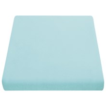 Kimlor Jersey Knit Sheet Set - Queen in Aqua - Closeouts
