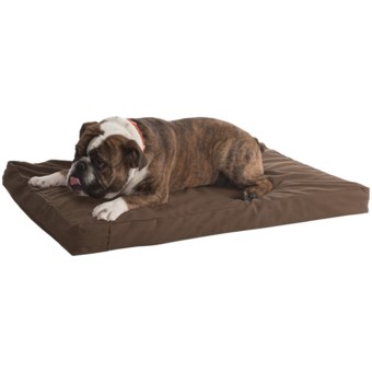Kimlor Memory-Foam Dog Bed - 24x36” in Brown