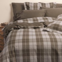 Kimlor Sierra Flannel Pillowcases - Standard, 6 oz. Cotton in Light Brown - Closeouts