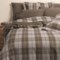 Kimlor Sierra Flannel Pillowcases - Standard, 6 oz. Cotton in Light Brown