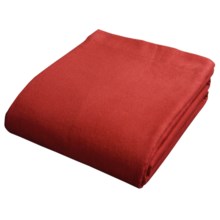 Kimlor Solid Flannel Sheet Set - Full in Brick - Closeouts
