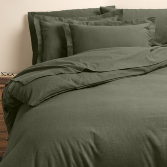 Kimlor Solid Flannel Sheet Set - Queen, 6 oz. in Sage