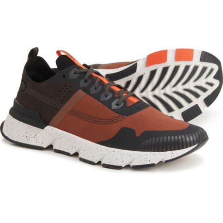 Sorel Kinetic Rush Sneakers - Waterproof, Leather (For Men) - DARK AMBER, BUFFALO (10 )