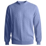 Kinross Cashmere Cable Sweater (For Men)