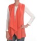 Kinross Cashmere Drape Front Vest - 2-Ply, 7-Gauge (For Women)