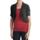 Kinross Cashmere Lace Stitch Bolero - Short Sleeve (For Women)