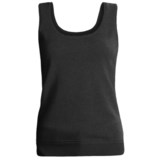 Kinross Cashmere Tank Top - 2-Ply 12-Gauge (For Women)