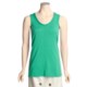 Kinross Cotton Knit Tank Top - Double-Roll Trim (For Women)