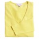 Kinross Deep V-Neck Shirt - Cotton-Rich, 3/4 Sleeve (For Women)