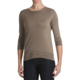 Kinross Lightweight Luxe Shirt - Double Hem, 3/4 Sleeve (For Women)