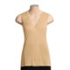 Kinross Pleated Cotton Tunic Shirt - Sleeveless, Knit (For Women)