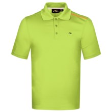 KJUS Dunbar Polo Shirt - Short Sleeve (For Men) in Macaw Green - Closeouts