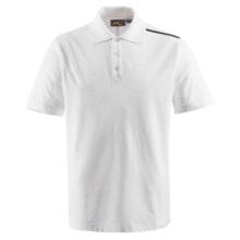 KJUS Dunbar Polo Shirt - Short Sleeve (For Men) in White/Black - Closeouts