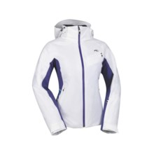 KJUS Oracle PrimaLoft® Jacket - Insulated (For Women) in White/Orient Blue - Closeouts