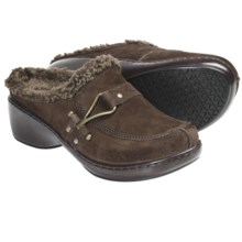 Klogs Cozy Clogs (For Women) in Coffee Suede - Closeouts