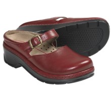 Klogs LaJolla Mary Jane Clogs - Leather (For Women) in Red Print - Closeouts