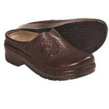 Klogs Portofino Open Back Clogs - Leather (For Women) in Coffee Smooth - Closeouts