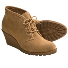 Klub Nico Keaton Shoes - Suede, Wedge Heel (For Women) in Tan - Closeouts