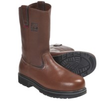 Kodiak Wellington Work Boots - Leather, Steel Toe (For Men) in Dark Brown - Closeouts