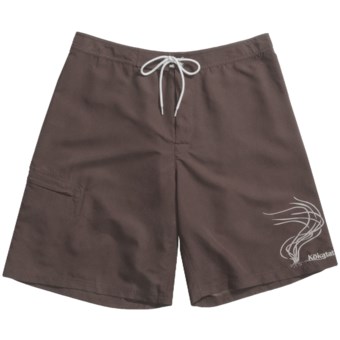 Kokatat Destination Surf Trunks - UPF 40+ (For Men) in Dark Brown