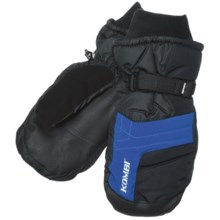 Kombi Flow Mittens - Waterproof, Insulated (For Men) in Black Blue - Closeouts