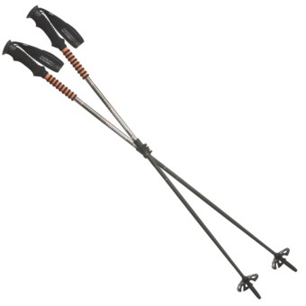 Komperdell Carbon Contour II Touring Ski Poles - Powerlock, Pair in Asst