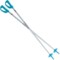 Komperdell Consigliere Silver Alpine Ski Poles in See Photo