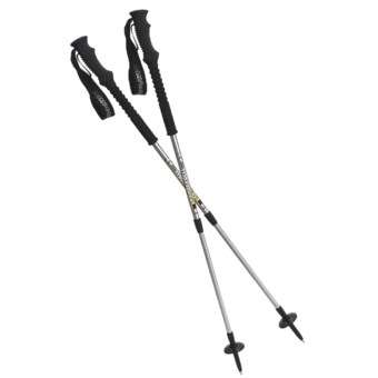 Komperdell Contour Titanal Trekking Poles - Anti-Shock, Pair in Asst