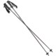 Komperdell Pure Black Carbon Alpine Ski Poles - 110-135cm, Pair