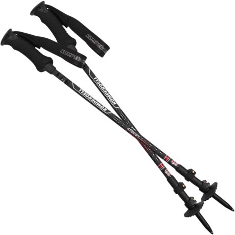 Komperdell Pure Carbon Adjustable Trekking Poles