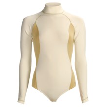 Komperdell XA-10 Thermo Fleece Base Layer Body Suit - Midweight, Long Sleeve (For Women) in Pearl - Closeouts