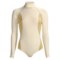 Komperdell XA-10 Thermo Fleece Base Layer Body Suit - Midweight, Long Sleeve (For Women) in Pearl