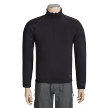 Komperdell XA-10 Thermo Fleece Base Layer Top - Zip Neck, Midweight, Long Sleeve (For Men) in Black - Closeouts