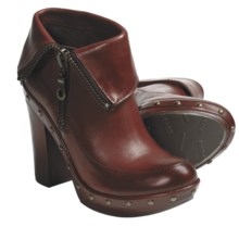 Kork-Ease Ryanne Ankle Boots - Leather (For Women) in Rust - Closeouts