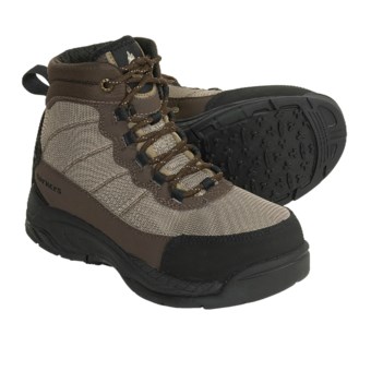 Korkers Cross Current Wading Boots - Interchangeable Soles (For Men and Women) in Brown