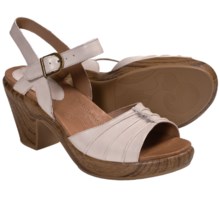 Kravings by Klogs Venice Sandals - Leather (For Women) in Oyster Napa - Closeouts