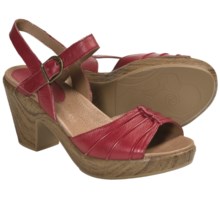 Kravings by Klogs Venice Sandals - Leather (For Women) in Red Napa - Closeouts