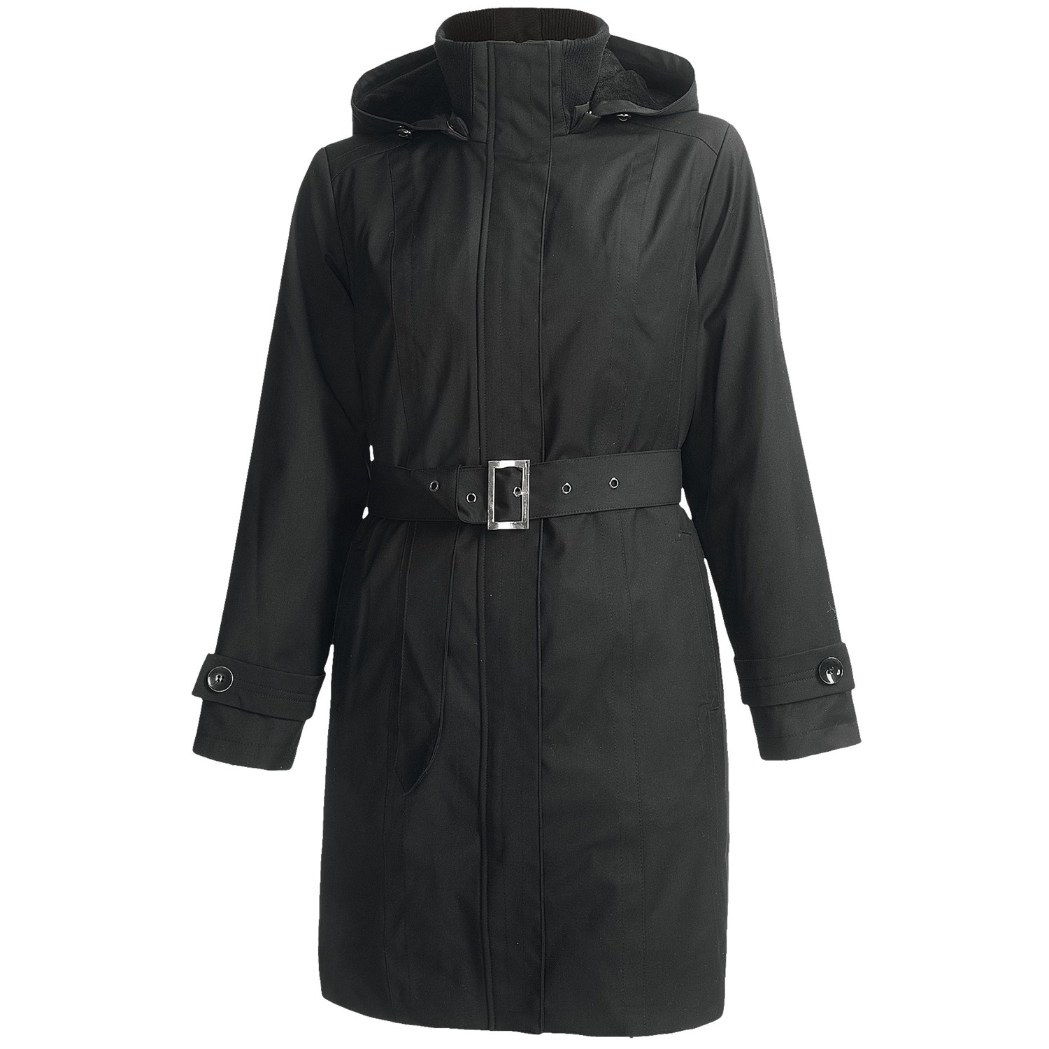 Kristen Blake Belted Raincoat (For Plus Size Women) Save 76